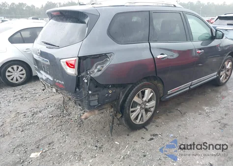 2013 Nissan Pathfinder Platinum z USA, uszkodzony, nr VIN 5N1AR2MN6DC628835